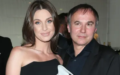 Julia Kamińska z partnerem, który jest jej mężem, na evencie.