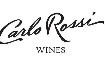 Logo Carlo Rossi Wines. Wina Carlo Rossi produkowane są w Kalifornii, USA.
