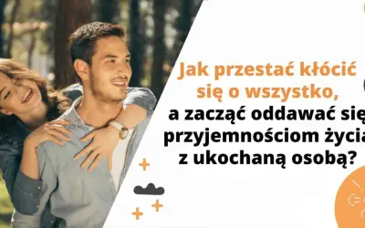 Szczęśliwa para, która chce przestać kłócić się w związku i cieszyć się wspólnym życiem.