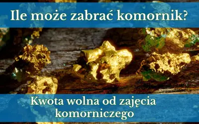 Złote samorodki symbolizują bogactwo. Dowiedz się, jaka będzie kwota wolna od zajęcia komorniczego 2025, by chronić swoje oszczędności.
