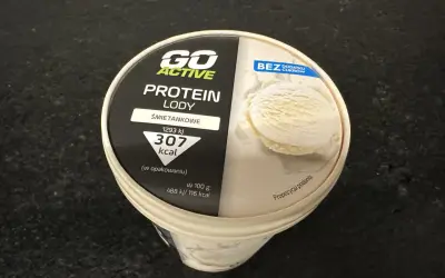 Lody proteinowe Go Active śmietankowe, bez dodatku cukrów. Czy lody są lekkostrawne? Ten produkt może być dobrym wyborem.