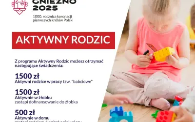 Dziecko bawi się klockami, symbolizując program "Aktywnie w żłobku".