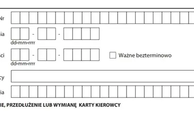 Kiedy można złożyć wniosek o kartę kierowcy, aby uniknąć przerw w pracy?