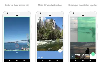 Twórz dynamiczne klipy i GIF-y na Androidzie. Nagrywaj, edytuj i łącz swoje najlepsze momenty wideo.