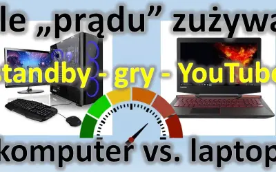 Laptop gamingowy: Ile prądu pobiera? Oblicz realne koszty i oszczędzaj!