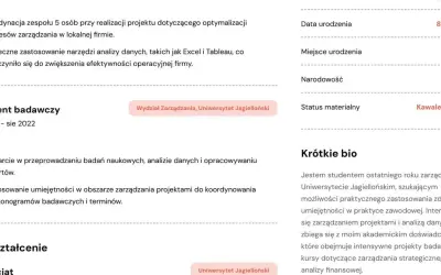 Jak wpisać praktyki w CV, aby przyciągnąć uwagę rekruterów