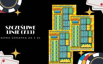 Szczęśliwe Linie zdrapka jak grać? Zobacz, jak możesz wygrać 36x36000 zł! Nowa zdrapka za 3 zł.