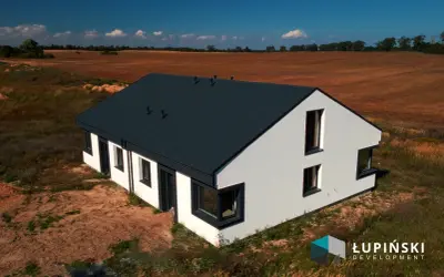Nowy dom na wsi, idealny na spokojne życie. Marzysz o własnym miejscu? Sprawdź kredyt na działkę i zacznij budowę!
