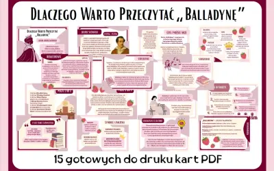 Balladyna, dążąc do władzy, popełnia zbrodnie, ale czy miała wyrzuty sumienia? Symbolika malin i plamy na czole ukazuje jej moralny upadek.