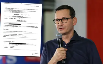 Oświadczenie o stanie majątkowym Mateusza Morawieckiego, zawierające informacje o jego majątku, w tym nieruchomościach i zasobach pieniężnych.