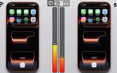 Comparaison iPhone : 4G (44h) vs 5G (24h). Peut-on rester en 4G pour plus d'autonomie ?