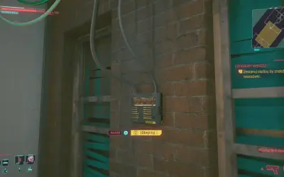 Cyberpunk 2077: Czerwony wieszcz czeka na wskazówki. Zeskanuj okolicę, by je znaleźć.