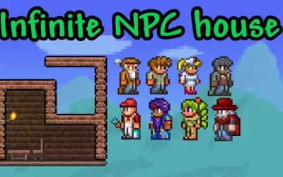 Jak zbudować dom w Terraria, aby uniknąć problemów z NPC
