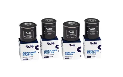 Quatre filtres à gasoil Sole Advance, présentés sur leurs boîtes respectives. Un tableau correspondance filtre à gasoil pour trouver la pièce exacte.
