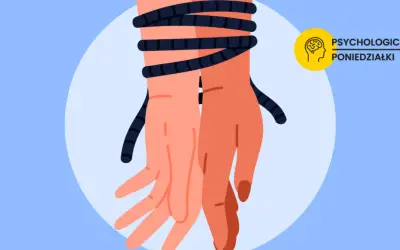 Dłonie spętane czarną liną, symbolizujące toksyczny związek. Test na toksyczność relacji.