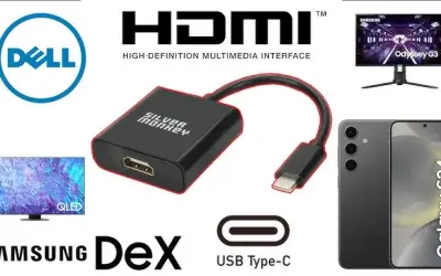 Zmień smartfon w PC! Podłącz telefon do monitora kablem USB-C