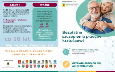 Bezpłatne szczepienia przeciw krztuścowi dla osób 65+ z chorobami płuc. Dbaj o zdrowie, chroń siebie i bliskich. #szczepienia65+koronawirus