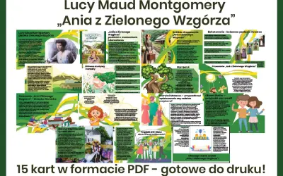 Streszczenie „Ani z Zielonego Wzgórza” – graficzna analiza postaci, motywów i przesłania książki Lucy Maud Montgomery.