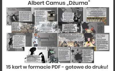 Bohaterowie „Dżumy” – ludzie w obliczu epidemii, od doktora Rieux po Tarrou. Ich postawy ukazują walkę z chorobą i absurdalnym losem.