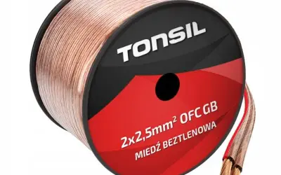 Jaki kabel do głośników 100W? Wybierz OFC 2,5 mm² i nie trać basu!