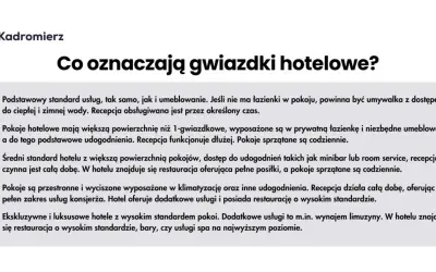 Hotel 4 vs 5 gwiazdek: Kluczowe różnice, które musisz znać
