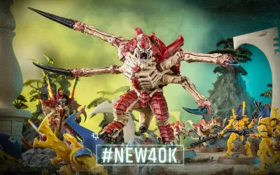 Potężny potwór z #NEW40K w akcji, walczący z Eldarami. Zobacz typy multi multi na dziś!