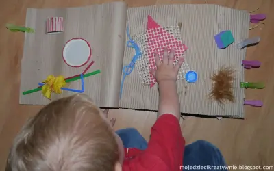 Książeczka sensoryczna DIY: stwórz bezpieczną zabawkę dla malucha!