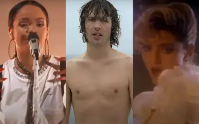 Rihanna śpiewa, James Blunt mokry, a Madonna w białej sukni. Każde z nich mówi: i love me.