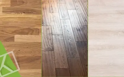 Tre campioni di parquet: chiaro, scuro e naturale. Quale pavimento scegliere per la tua casa?