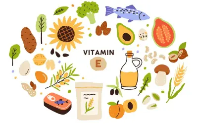 Vitamin E: Sonnenblumen, Nüsse, Avocado, Fisch und mehr. Diese Lebensmittel sind reich an Vitamin E, das die Haut vor der Sonne schützt.