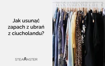 Wieszak z ubraniami, na których wisi zapach potu. Jak usunąć nieprzyjemną woń z ciuchów?