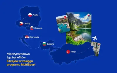 Mapa Europy z zaznaczonymi krajami: Polska, Czechy, Słowacja, Chorwacja, Bułgaria, Turcja.