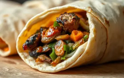Kebab w tortilli zdrowy? Odkryj, jak wybierać świadomie!