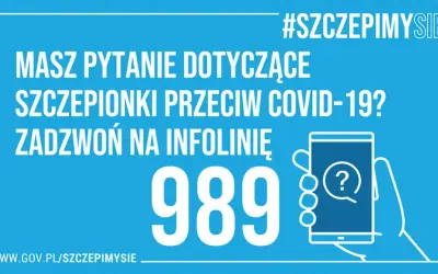 Szczepienia COVID: Infolinia 989 nie działa. Jak się zapisać?