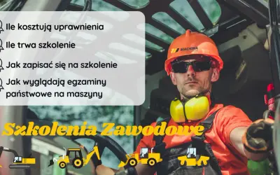 Prawo jazdy na koparkę? Kiedy tak, a kiedy wystarczą uprawnienia?
