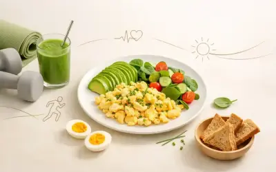 Zdrowe śniadanie na dieta jajeczna przepisy: jajecznica, awokado, warzywa, jajka na twardo, smoothie i grzanki. Idealne na początek dnia pełnego energii.