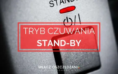 Czerwona dioda symbolizuje tryb czuwania (stand-by) urządzenia.