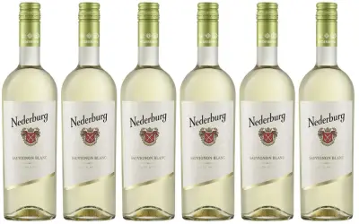 Sechs Flaschen Nedeburg Sauvignon Blanc trocken, ein erfrischender Weißwein aus Südafrika.