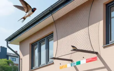 Skuteczne sposoby na pozbycie się jaskółek z okna bez szkody dla ptaków