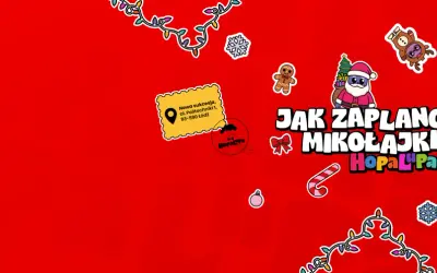 Święty Mikołaj i świąteczne ozdoby zapraszają na mikołajki atrakcje dla dzieci w Łodzi.