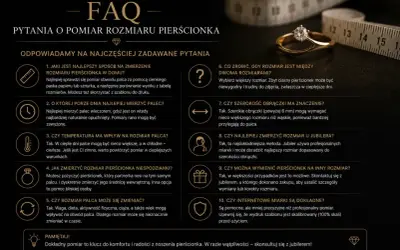Jakie są rozmiary pierścionków? Poradnik odpowiada na pytania o pomiar palca i dobór idealnego rozmiaru pierścionka.