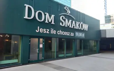 Dom Smaków: sushi placisz raz jesz ile chcesz za 59,90 zł.
