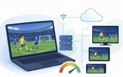 Adaptacyjny streaming: jak transmisja dopasowuje obraz do internetu