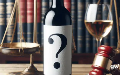 Waga, kieliszek wina i młotek sędziowski. Czy zastanawiasz się, ile procent ma wino?