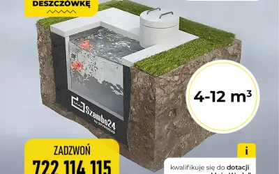 Jaki zbiornik na deszczówkę? Wybór, pojemność, montaż i dofinansowanie