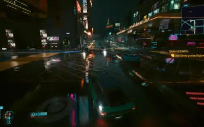 Nocne miasto w stylu cyberpunk. Deszczowa droga, neonowe reklamy i futurystyczny samochód. To wszystko w nowym, ekscytującym dodatku!