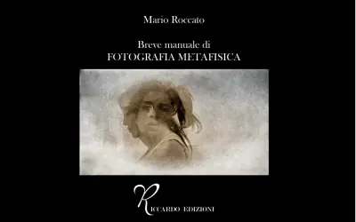 Volti sovrapposti in una **fotografia metafisica** che evoca mistero e introspezione. Mario Roccato, Breve manuale di FOTOGRAFIA METAFISICA.