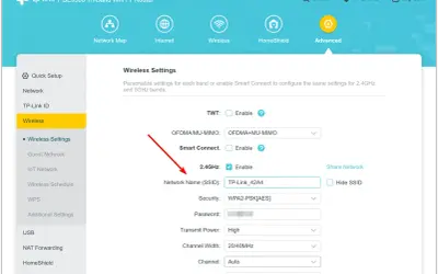 Ustawienia sieci Wi-Fi: nazwa sieci (SSID) TP-Link_42A4. Dowiedz się, ssid co to jest i jak je skonfigurować.