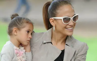Jennifer Lopez z córką, Emme. To pokazuje, czy J.Lo ma dzieci.