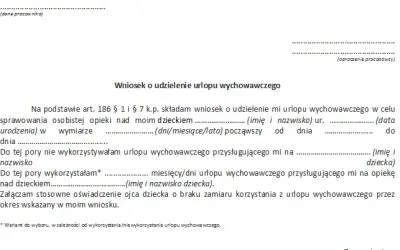 Urlop wychowawczy: ile razy można go przedłużyć i jakie są ograniczenia?